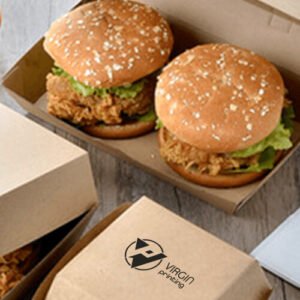 Custom Mini Burger Boxes